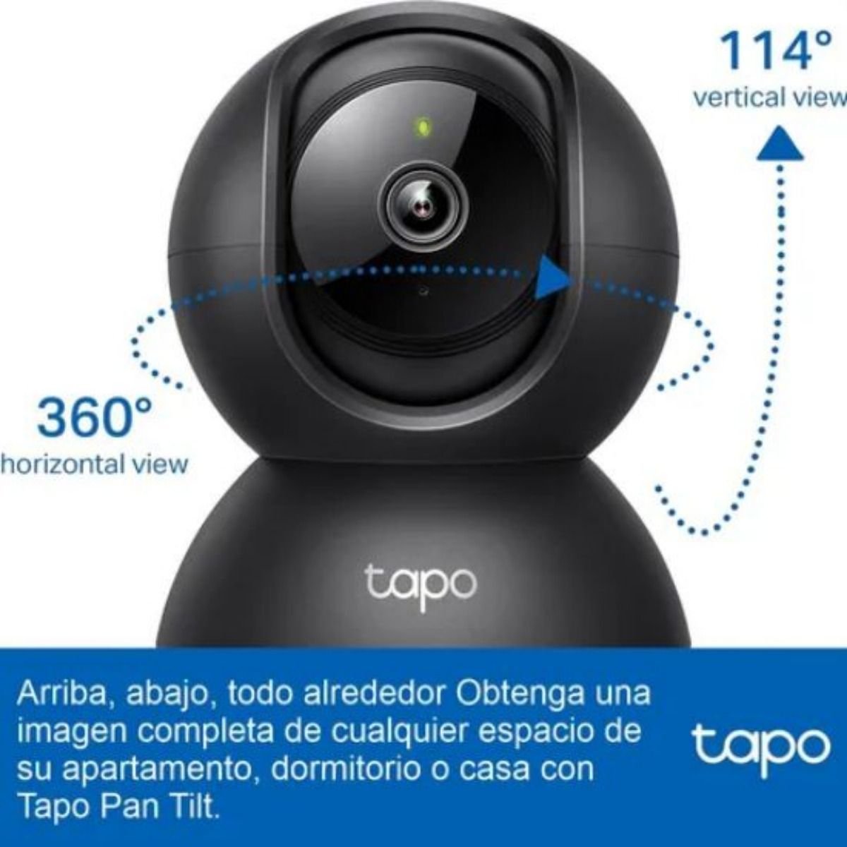 Cámara WiFi TPLINK TAPOC211 2K 3MP Robótica Interior - GRUPO CONTROL - TAPOC211 - CAMARA WIFI