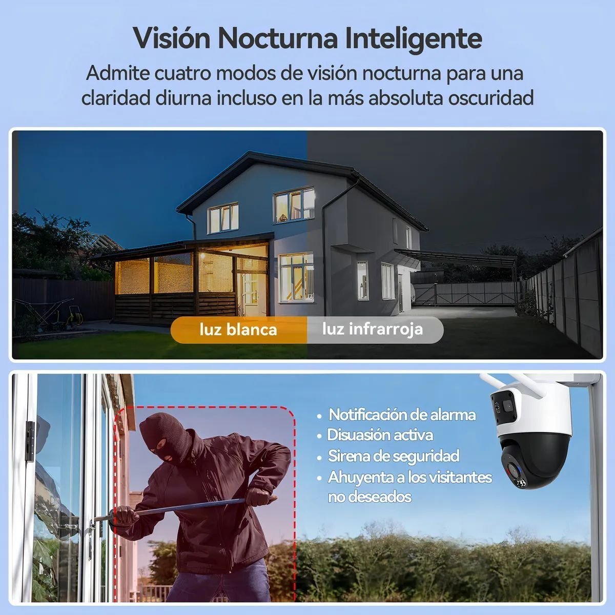 Cámara WiFi6 Imou Cruiser Triple lente 11MP IP67 IPC - S7UN - 11M0WED - GRUPO CONTROL - IPC-S7UN-11M0WED - CAMARA WIFI