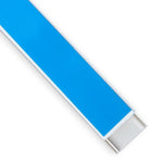 Canaleta plástica 13×8 mm con adhesivo (azul) - GRUPO CONTROL - CANAL13X8 - BANDEJA PARA CABLES