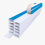 Canaleta plastica 40 x 25 con adhesivo azul - GRUPO CONTROL - CANAL40X25 - Product