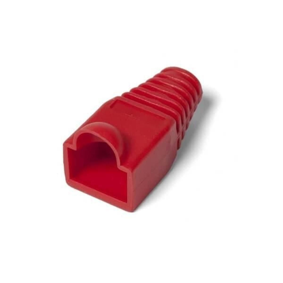Capuchón para Conector RJ45 Rojo - GRUPO CONTROL - RJ45CAPROJO - CONECTORES