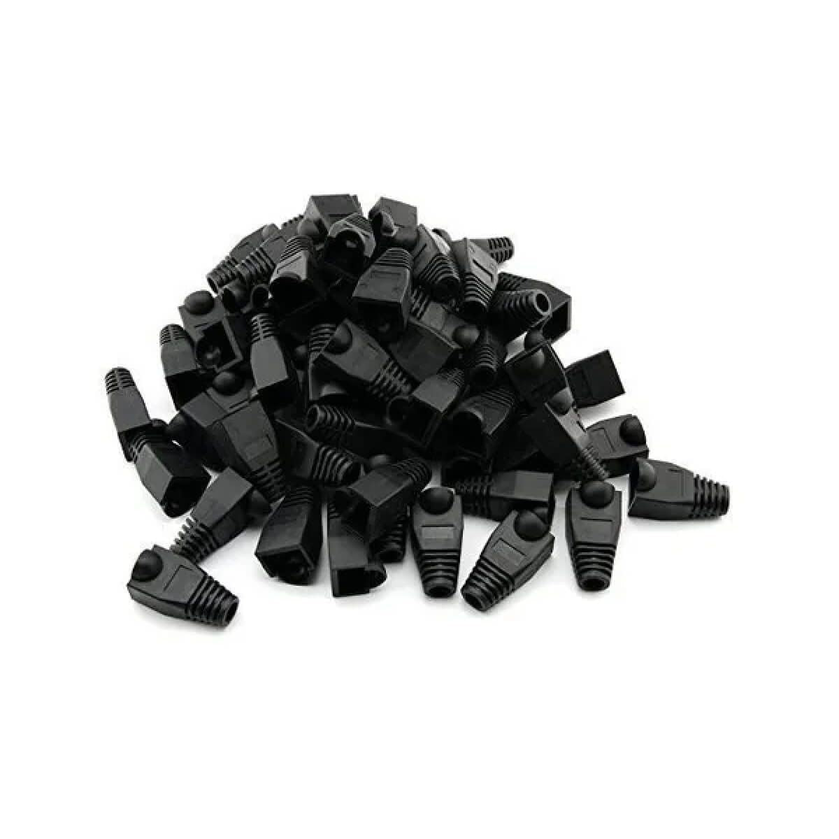 Capuchón para RJ45 Color Negro - GRUPO CONTROL - RJ45CAPNEGRO - ADAPTADORES