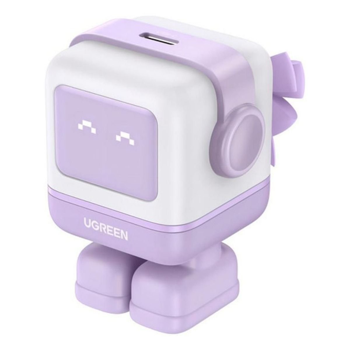 Cargador Ugreen serie uno 30w Tipo C Carga Rápida Ganrobot Color Púrpura - GRUPO CONTROL - CD359-25036 - CARGADOR