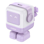 Cargador Ugreen serie uno 30w Tipo C Carga Rápida Ganrobot Color Púrpura - GRUPO CONTROL - CD359-25036 - CARGADOR