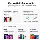 Cargador UGREEN X512 20W GaN USB-C 55527 - GRUPO CONTROL - X512-55527 - Product