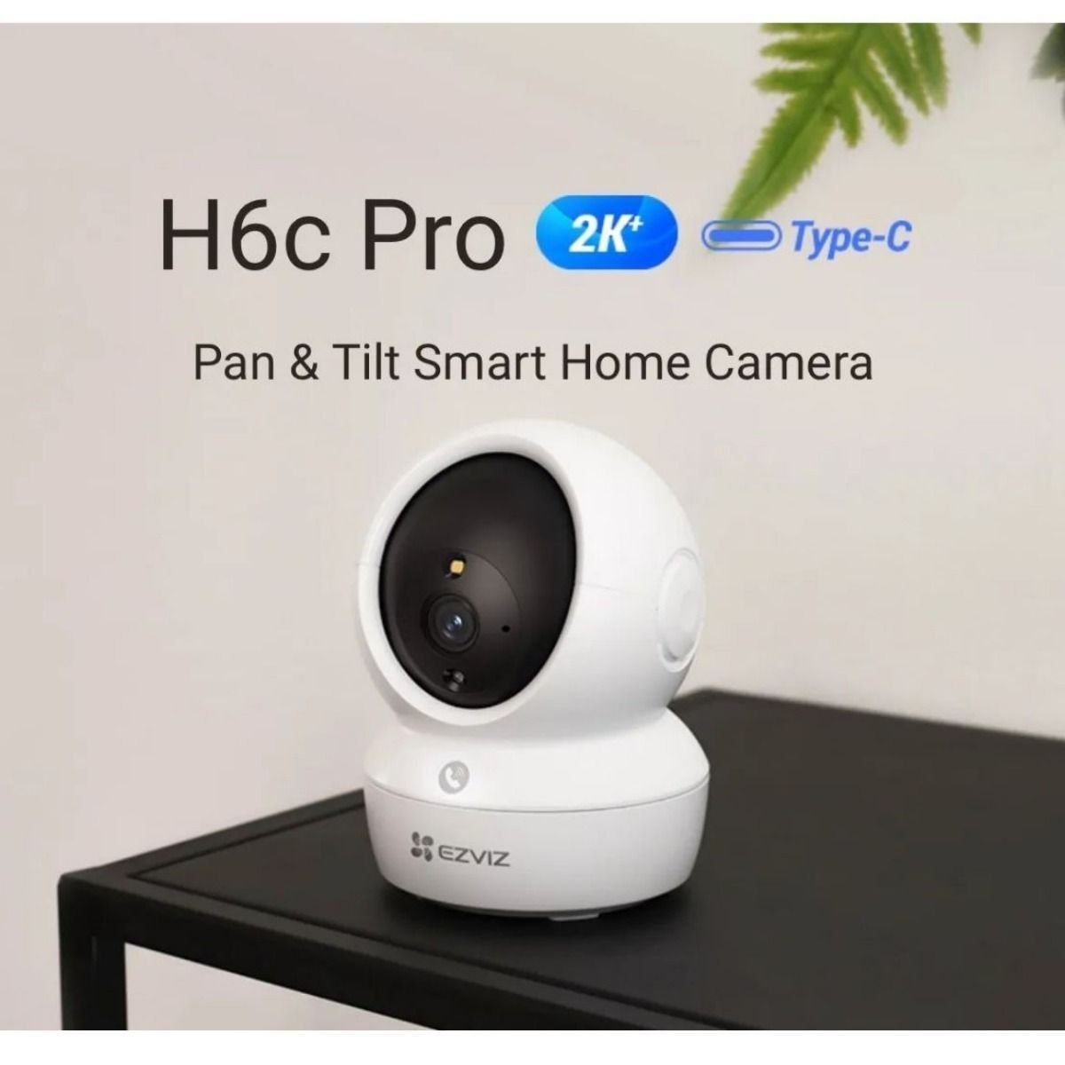 Combo 2 Cámaras EZVIZ H6C Pro 3MP WiFi Interior - GRUPO CONTROL - CS-H6C-R105-1L3WF-2P - KIT DE CAMARAS