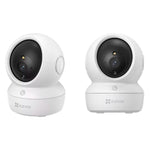 Combo 2 Cámaras EZVIZ H6C Pro 3MP WiFi Interior - GRUPO CONTROL - CS-H6C-R105-1L3WF-2P - KIT DE CAMARAS