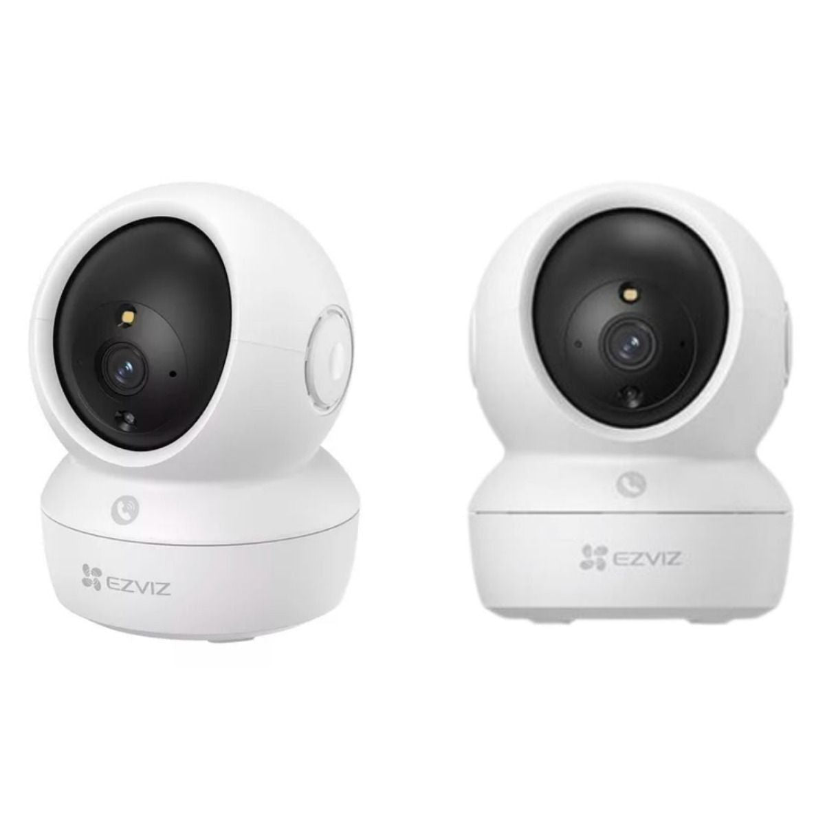 Combo 2 Cámaras EZVIZ H6C Pro 3MP WiFi Interior - GRUPO CONTROL - CS-H6C-R105-1L3WF-2P - KIT DE CAMARAS
