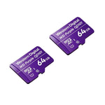 Combo de 2 Tarjetas MicroSD 64GB Western Digital - GRUPO CONTROL - CB-WDD064G1P0-2P - 