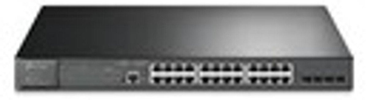Conmutador Tp Link Administrable D 24 Puertos Giga L2- (capa - GRUPO CONTROL - TL-SG2428P -