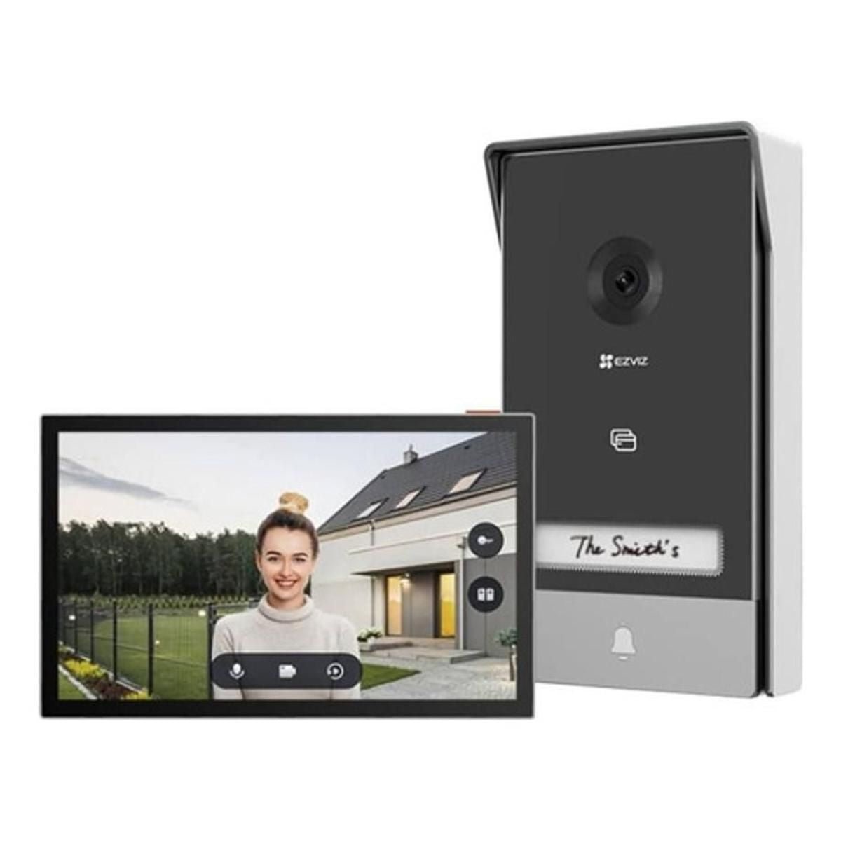 Cs - Hp7 - R101 - 1W2tfc Videoportero Ezviz Hp7 Wifi 2K - GRUPO CONTROL - CS-HP7-R101-1W2TFC - VIDEOPORTERO
