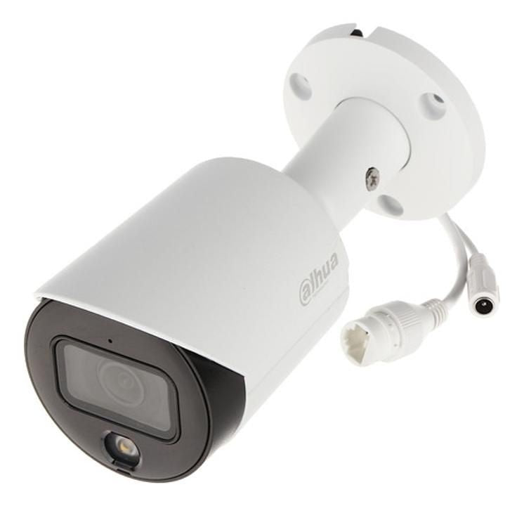 Dahua Bala Ip Fullcolor 4mp F3.6mm Led 30mts Mic Int Metal W - GRUPO CONTROL - DH-IPC-HFW2439SN-SA-LED-0360B-S2 - CAMARA