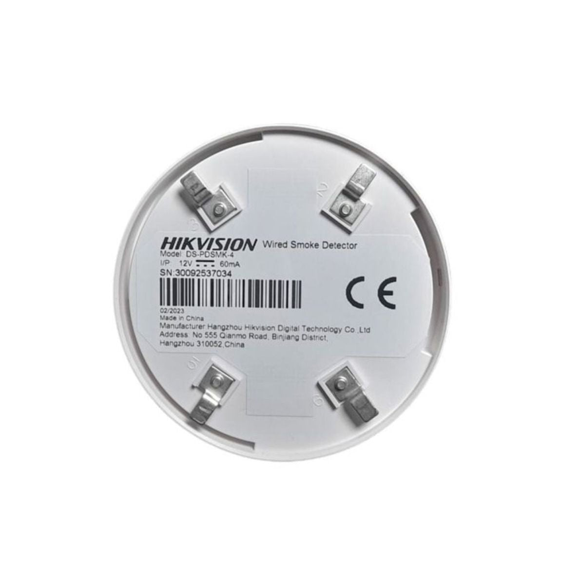 Detector de humo Hikvision DS - PDSMK - 4 inalámbrico 433 MHz - GRUPO CONTROL - DS-PDSMK-4 - SENSOR