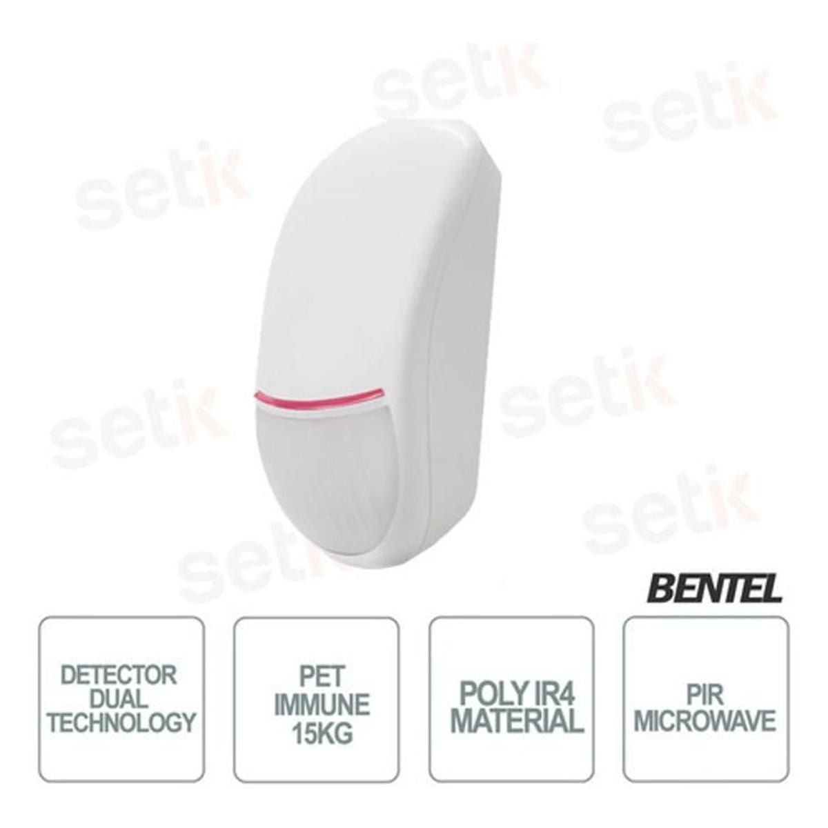 Detector Dual Pir+mw Cableado - GRUPO CONTROL - LC-204 - SENSOR