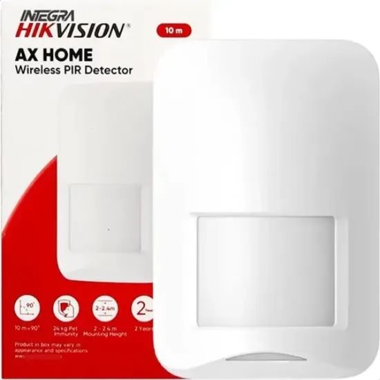 Detector PIR Inalámbrico HIKVISION - GRUPO CONTROL - DS-PD201PC10-WB - 