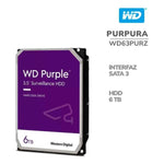 Disco Duro Western Digital WD63PURZ 6TB Videovigilancia - GRUPO CONTROL - WD63PURZ -