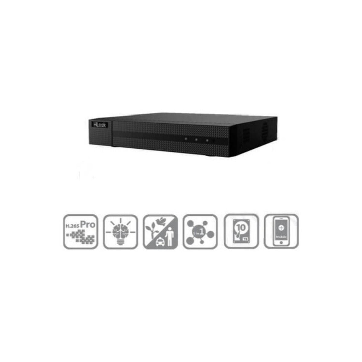 Dvr 4CH Turbo 1080p Hasta 6 Cámaras IP DVR-204Q-M1 - GRUPO CONTROL - DVR-204Q-M1 - GRABADOR