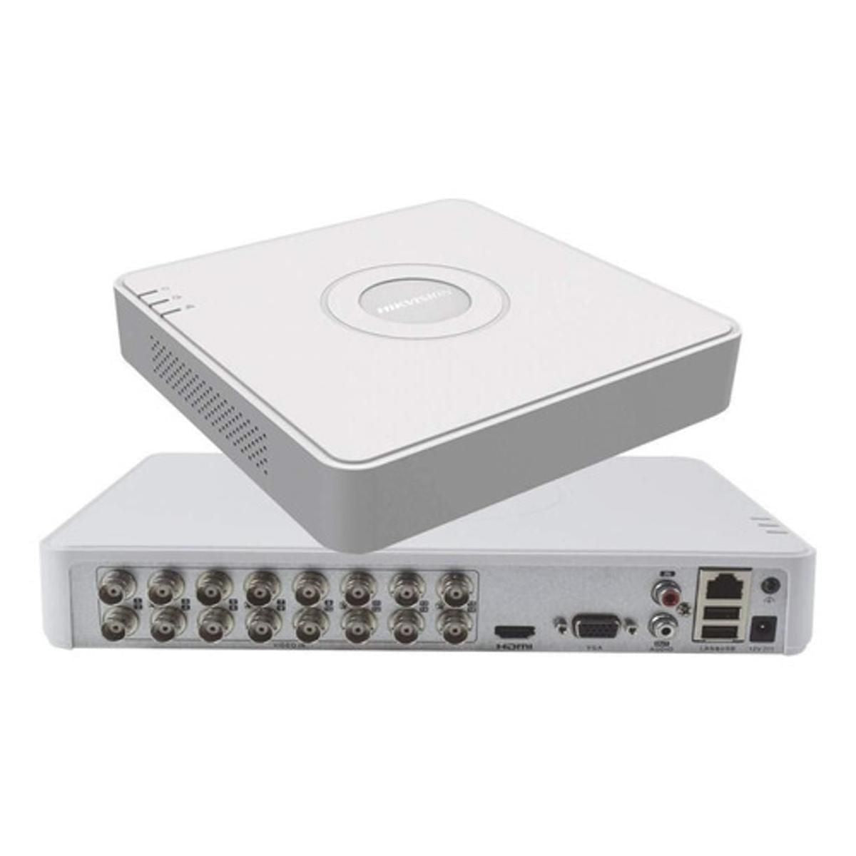 Dvr Hikvision 16 Canales 4mp Ids - 7116hqhi - m1/s H265+ - GRUPO CONTROL - IDS-7116HQHI-M1/S - GRABADOR