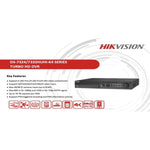 Dvr Hikvision 32 Canales 4K 8mp 7332HUHI-K4 - GRUPO CONTROL - DS-7332HUHI-K4 - GRABADOR