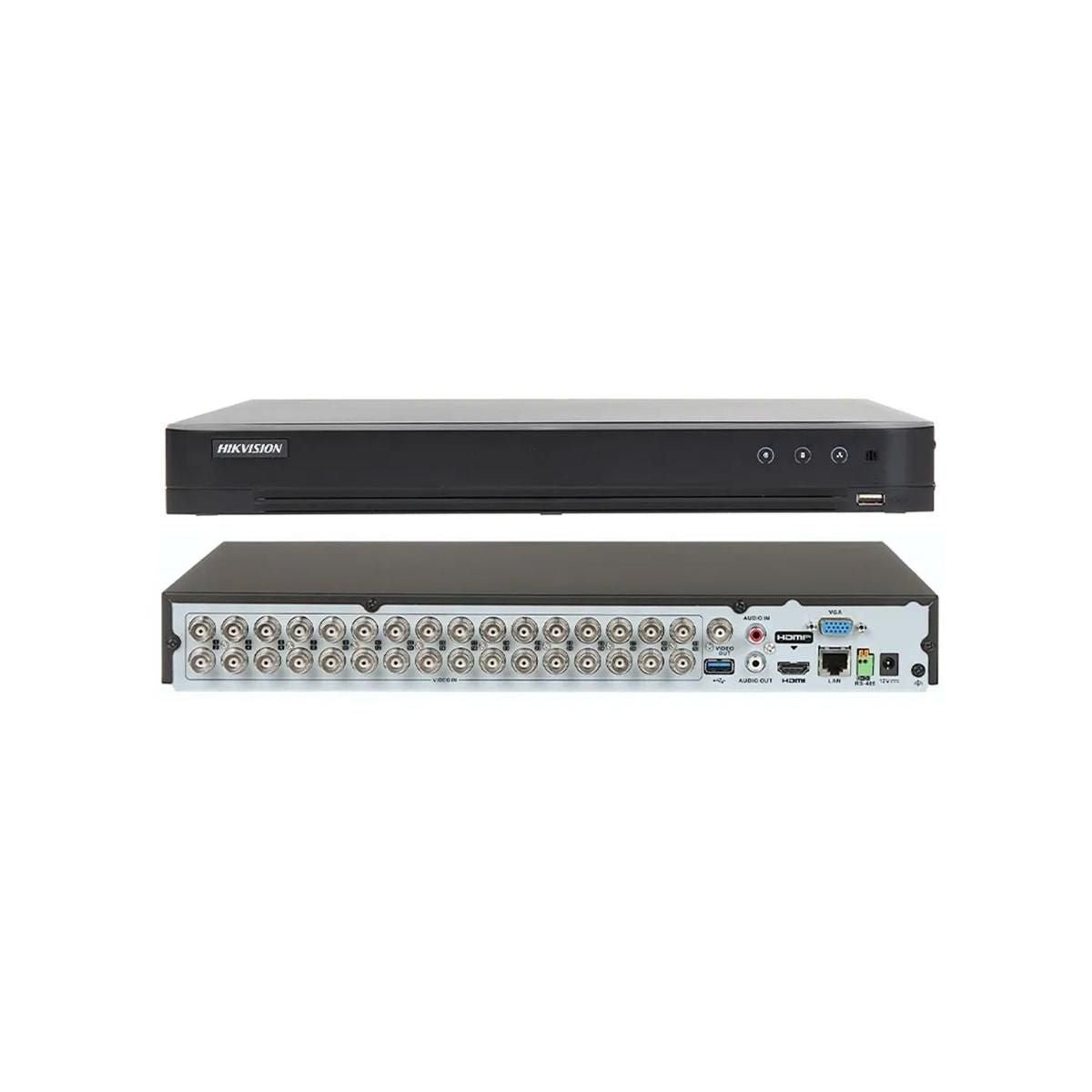 Dvr Hikvision 32Ch 5MP AcuSense Audio iDS-7232HQHI-M2 - GRUPO CONTROL - iDS-7232HQHI-M2/XT - CAMARA