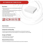 Dvr Hikvision 8ch 2MP Turbo 1080p Lite capacidad 4TB - GRUPO CONTROL - DS-7108HGHI-M1 - GRABADOR