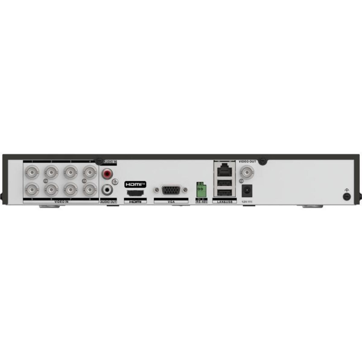DVR Hikvision 8Ch 5MP AcuSense Audio iDS-7208HUHI-M1 - GRUPO CONTROL - iDS-7208HUHI-M1/X(STD)/4A+8/4ALM - GRABADOR