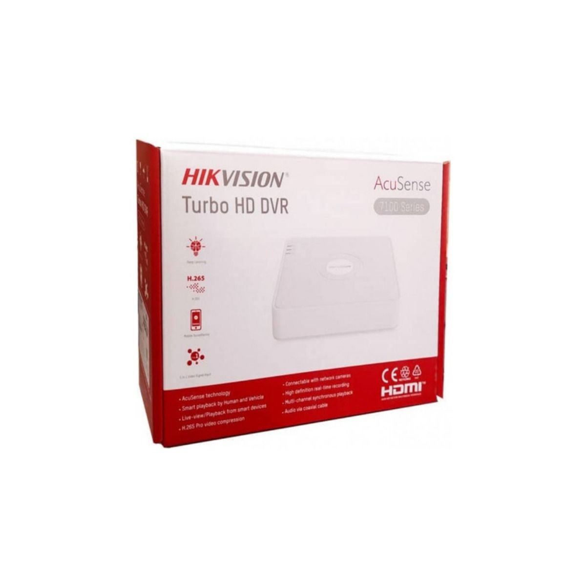 DVR Hikvision Ds - 7104hghi - m1 4ch Full Hd 4tb. - GRUPO CONTROL - DS-7104HGHI-M1 - GRABADOR