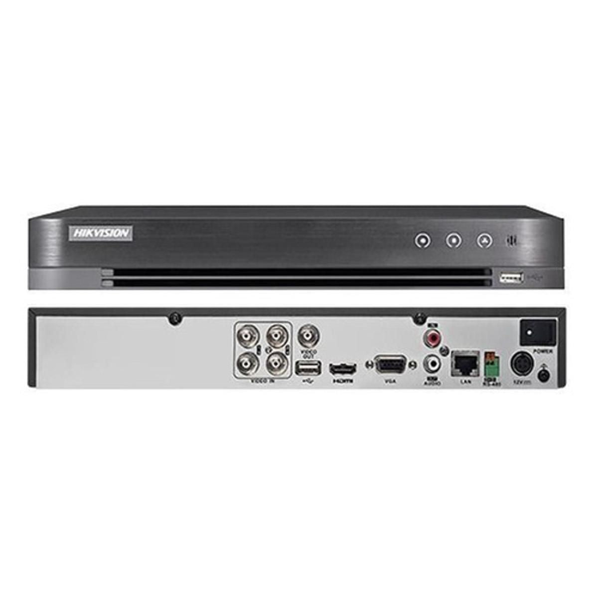 DVR Hikvision DS-7204HQHI-K1/P 4CH 2MP comprensión H265 Pro - GRUPO CONTROL - DS-7204HQHI-K1/P - GRABADOR