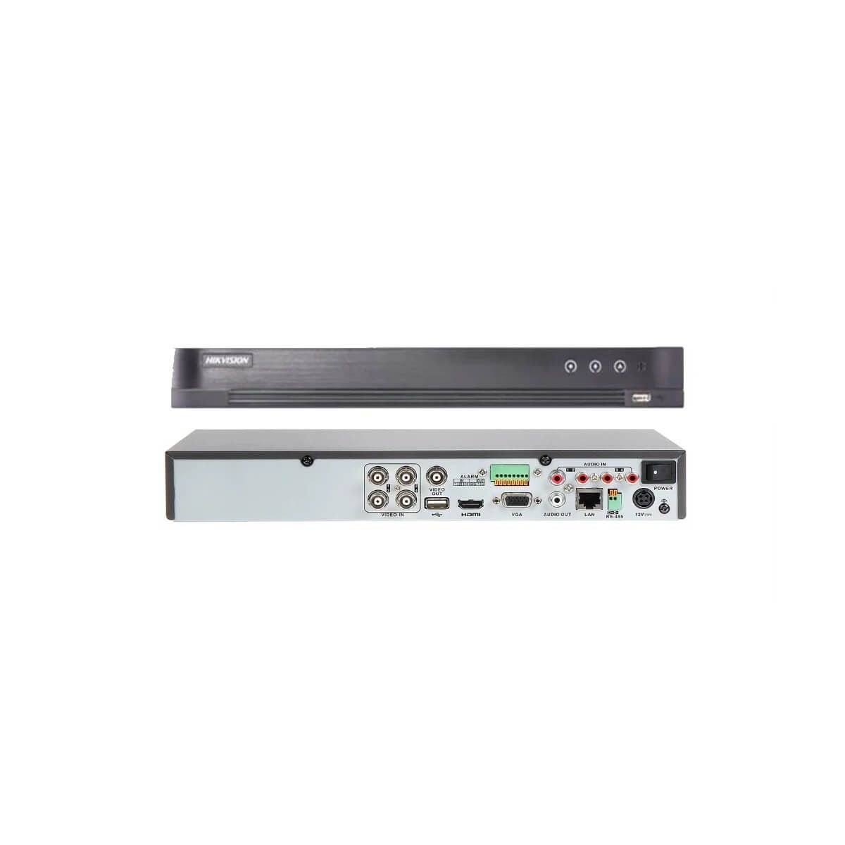 Dvr Hikvision iDS - 7204HUHI - M1/XT AcuSense 4 Canales 4K - GRUPO CONTROL - iDS-7204HUHI-M1/XT - GRABADOR