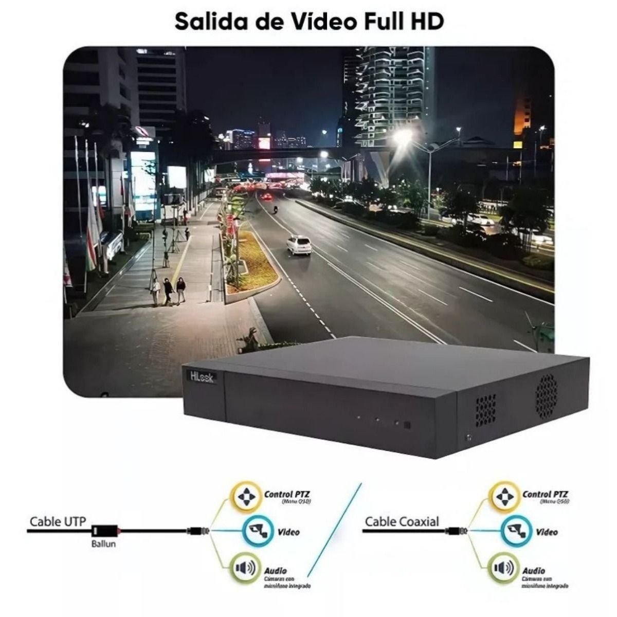 Dvr Hilook 16 Canales 4K hasta 8MP DVR - 216U - M2 - GRUPO CONTROL - DVR-216U-M2 - GRABADOR