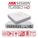 Dvr Mini Hikvision 16 Canales 1080p Lite hasta 2MP 1 Sata DS-7116HGHI-M1 - GRUPO CONTROL - DS-7116HGHI-M1 - GRABADOR