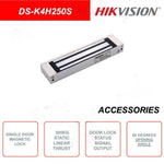 Electroimán Hikvision DS‑K4H250S 1 Puerta 300 kg - GRUPO CONTROL - DS-K4H250S - CERRADURA