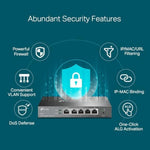 Enrutador Tp Link Gigabit - GRUPO CONTROL - ER605(TL-R605) - 