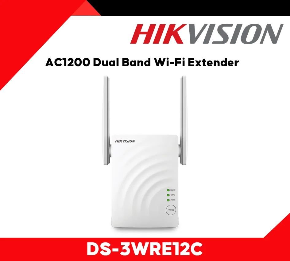 Extensor de señal wifi Hikvision 3WRE12C - GRUPO CONTROL - DS-3WRE12C - 
