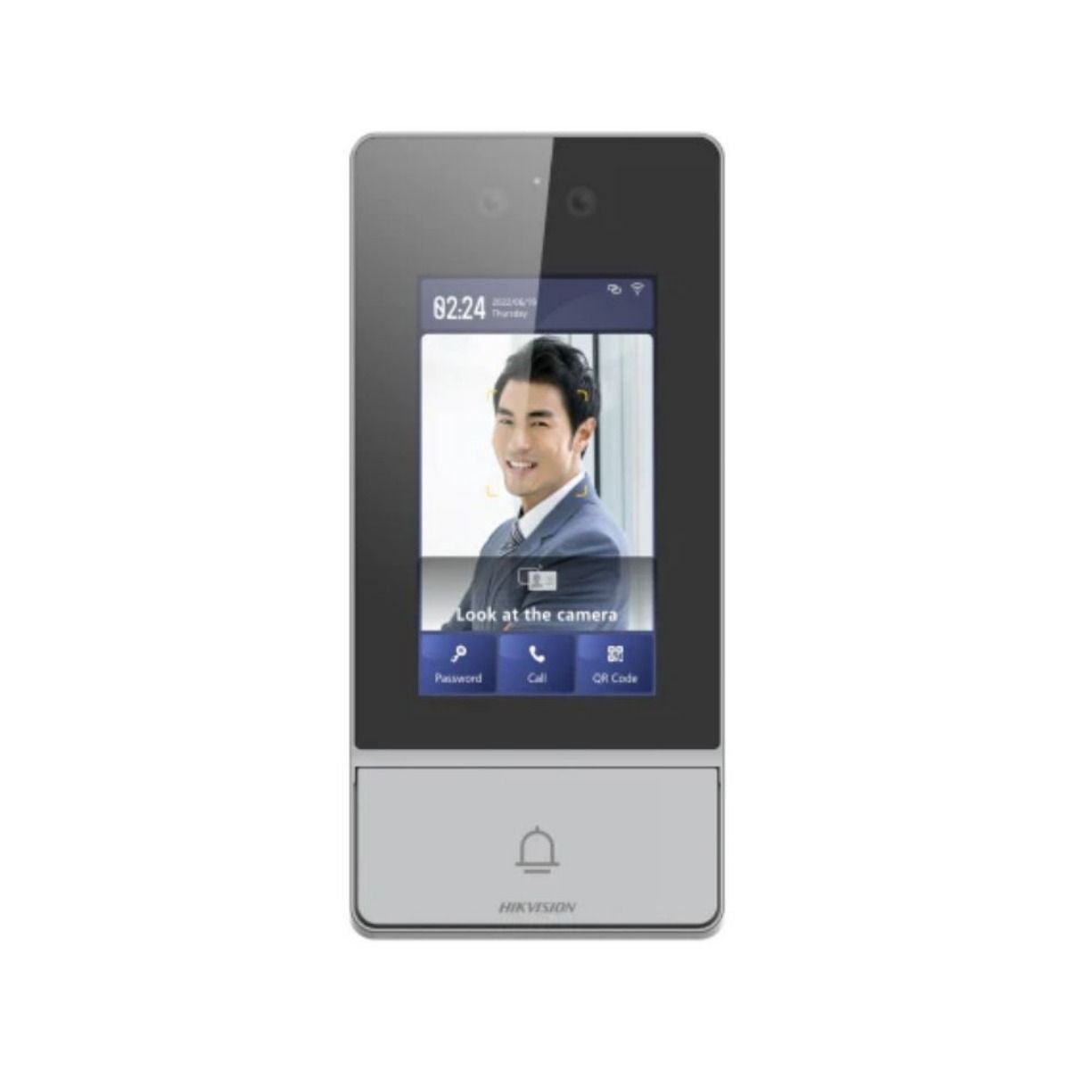 Frente Calle Hikvision Videoportero IP Wifi DS - KV9503 - WBE1 - GRUPO CONTROL - DS-KV9503-WBE1 - VIDEOPORTERO