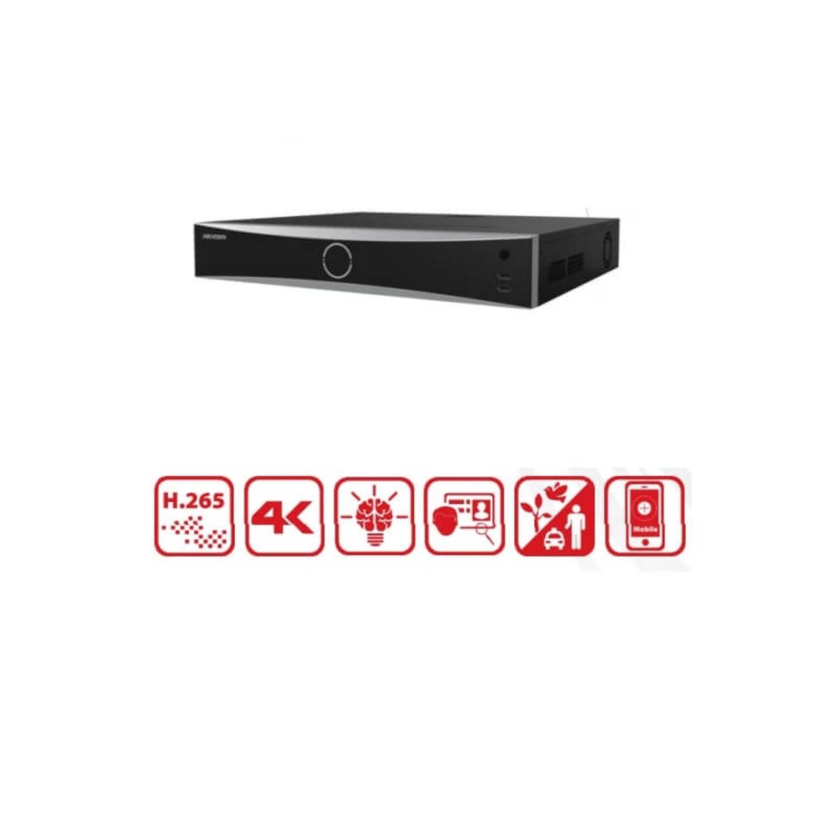 Grabador en Red (NVR) Hikvision DS - 7732NXI - K4 32 canales 4K - GRUPO CONTROL - DS-7732NXI-K4(STD) - GRABADOR