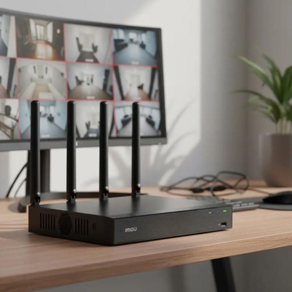 Grabadora Videovigilancia Nvr Wifi Imou 10 Canales 4k protocolo Onvif - GRUPO CONTROL - NVR-N110W-8A0E-N - GRABADOR