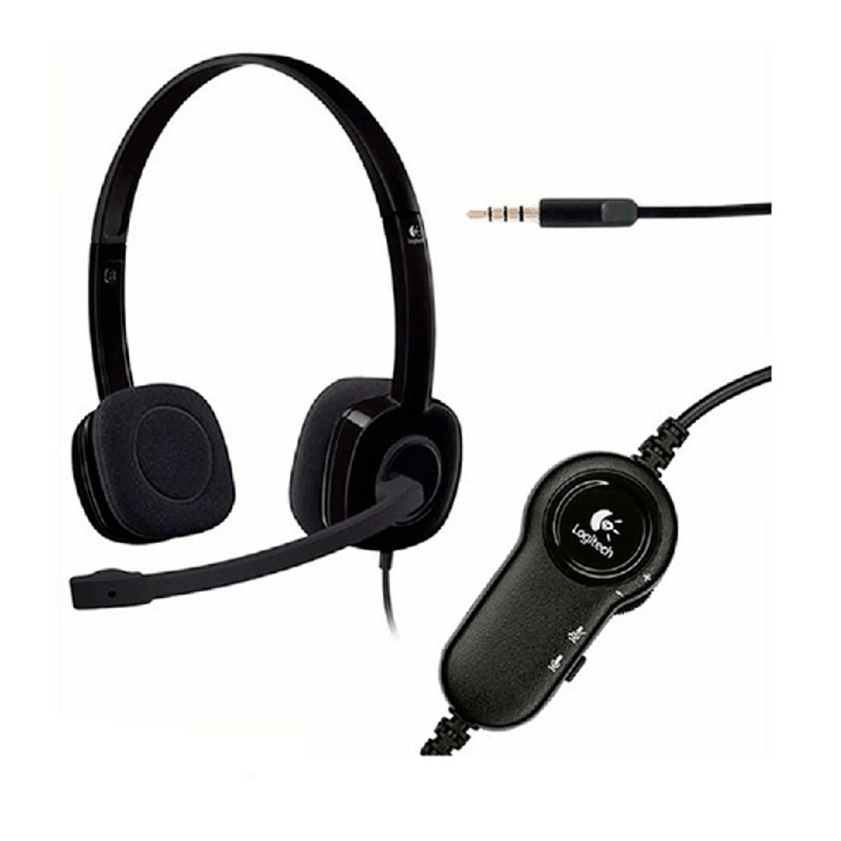 Auriculares Logitech H151 Stereo 3.5mm Micrófono
