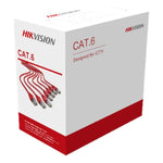 Hikvision Cable UTP Cat6e 305mts - GRUPO CONTROL - DS-1LN6U-G - CABLE DE RED