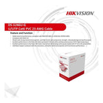 Hikvision Cable UTP Cat6e 305mts - GRUPO CONTROL - DS-1LN6U-G - CABLE DE RED
