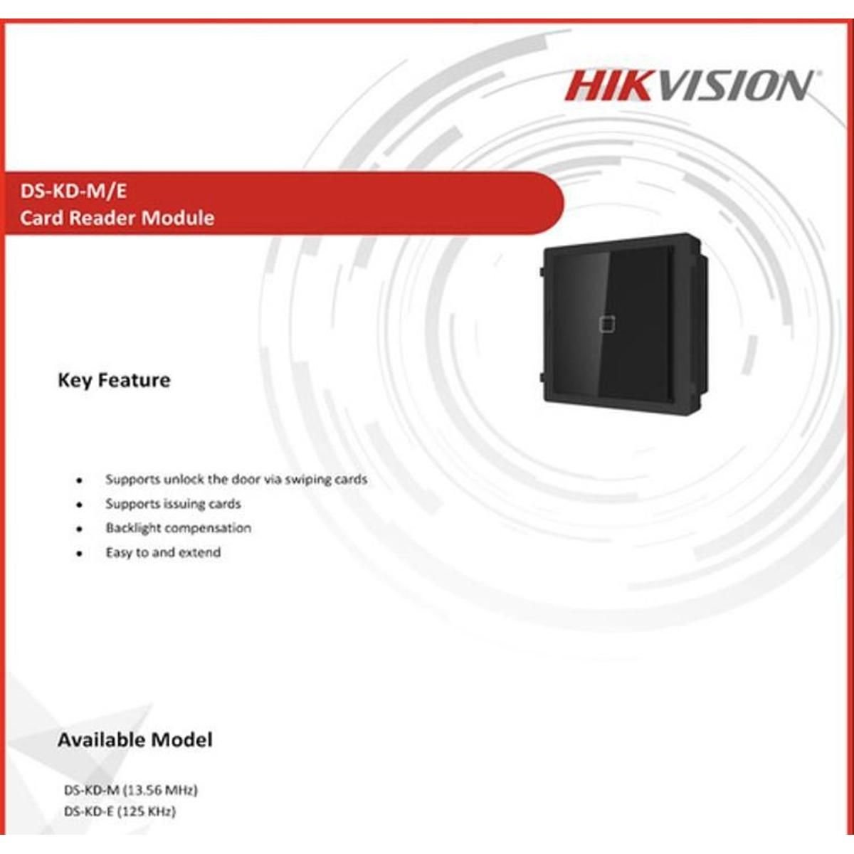 Hikvision Lector Modular De Tarjetas Mifare (13,56 Mhz) - GRUPO CONTROL - DS-KD-M -