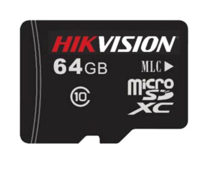 HS - TF - P1(STD)/64Memoria MicroSD Hikvision HS - TF - P1 64GB Clase 10G - GRUPO CONTROL - HS-TF-P1(STD)/64G - Product