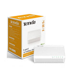 Switch Ethernet Tenda S105 5 Puertos 10/100 Mbps
