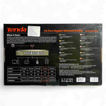SWITCH TENDA GIGABIT ETHERNET DE 24 PUERTOS TEG1024D