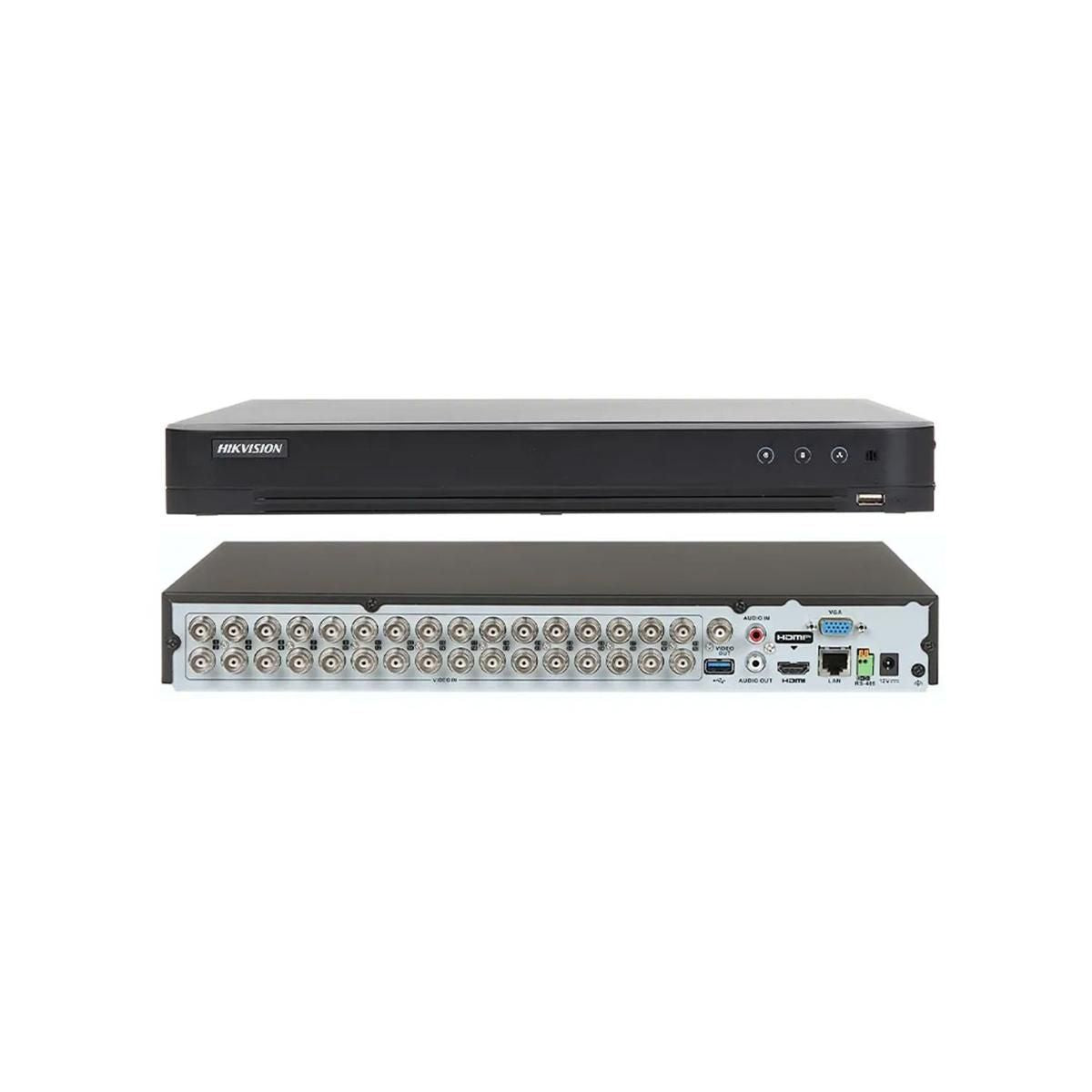 Dvr Hikvision 32Ch 5MP AcuSense Audio iDS-7232HQHI-M2