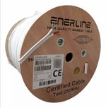 Bobina de Cable 305m Siamés Enerline UTP CAT5 Aleación cobre