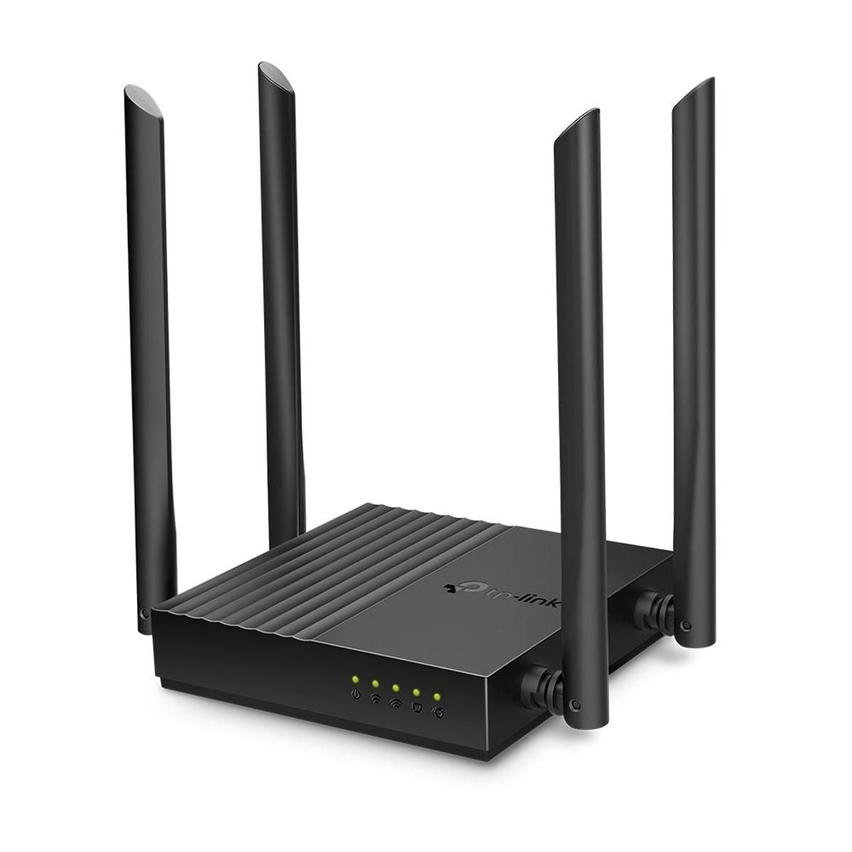 Router Tp Link Doble Banda Gigabait 4 Antenas Archer C64