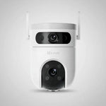 Kit 3 Cámaras Seguridad Wifi H9c Lente Doble Exterior Ezviz Color Blanco - GRUPO CONTROL - CS-H9c-R100-8H33WKFL-3P -