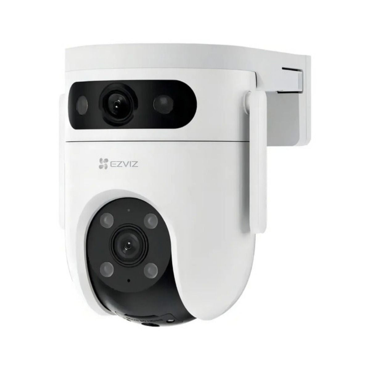 Kit 3 Cámaras Seguridad Wifi H9c Lente Doble Exterior Ezviz Color Blanco - GRUPO CONTROL - CS-H9c-R100-8H33WKFL-3P -