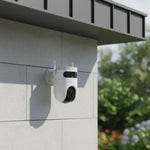 Kit 3 Cámaras Seguridad Wifi H9c Lente Doble Exterior Ezviz Color Blanco - GRUPO CONTROL - CS-H9c-R100-8H33WKFL-3P -